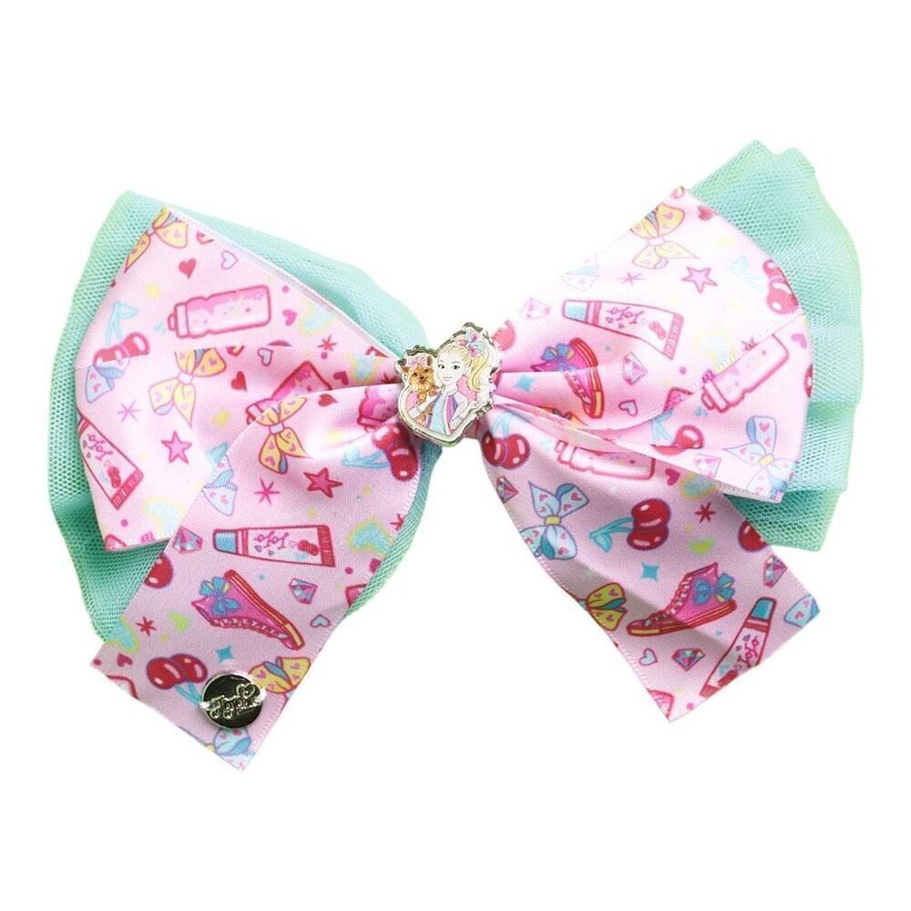 New Jojo Siwa Nickelodeon 2021 Exclusive Pink Clip Hair Bow